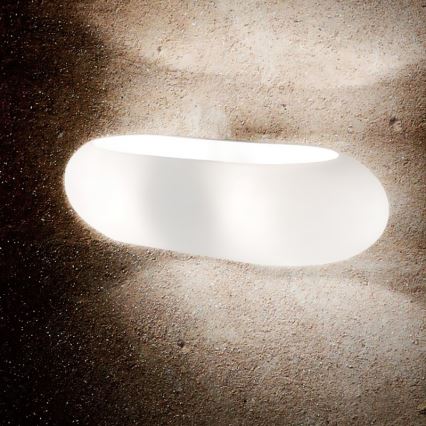 Ideal Lux - LED sieninis šviestuvas MORIS 2xG9/3W/230V baltas
