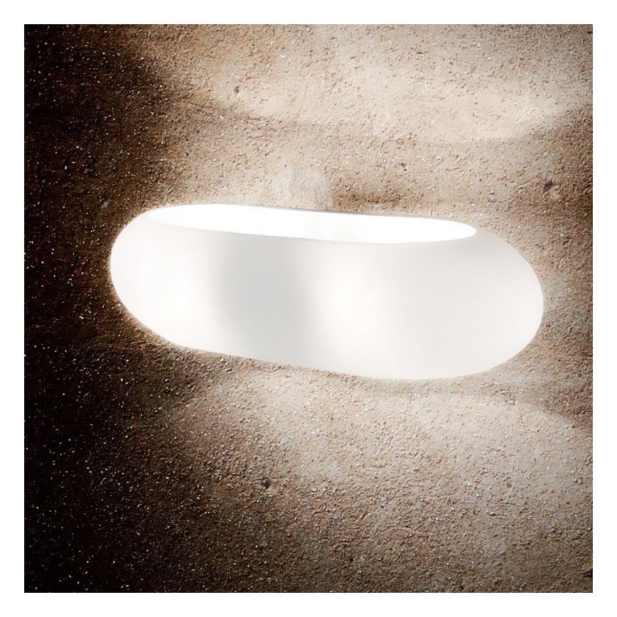 Ideal Lux - LED sieninis šviestuvas MORIS 2xG9/3W/230V baltas