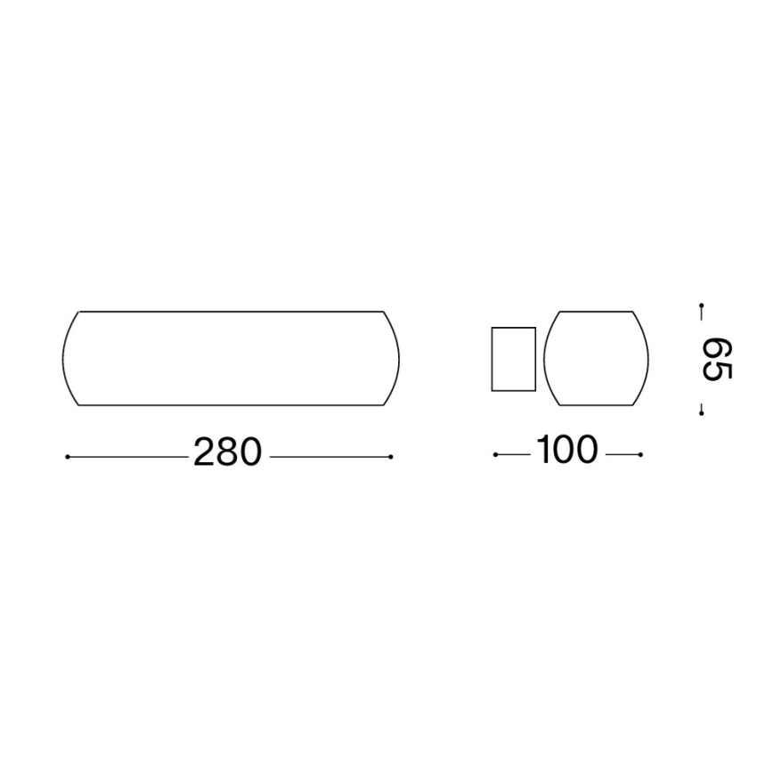 Ideal Lux - LED sieninis šviestuvas MORIS 2xG9/3W/230V baltas