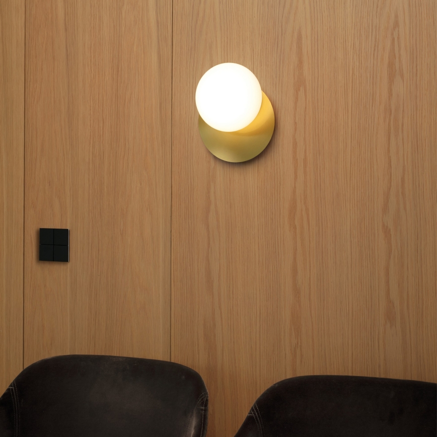 Ideal Lux - LED sieninis šviestuvas NINFEA 1xGX53/9W/230V auksas