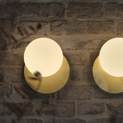Ideal Lux - LED sieninis šviestuvas NINFEA 1xGX53/9W/230V auksas