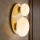 Ideal Lux - LED sieninis šviestuvas NINFEA 2xG9/3W/230V auksinis