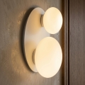 Ideal Lux - LED sieninis šviestuvas NINFEA 2xG9/3W/230V baltas