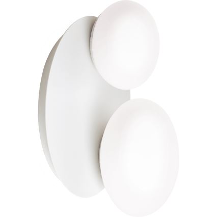 Ideal Lux - LED sieninis šviestuvas NINFEA 2xG9/3W/230V baltas