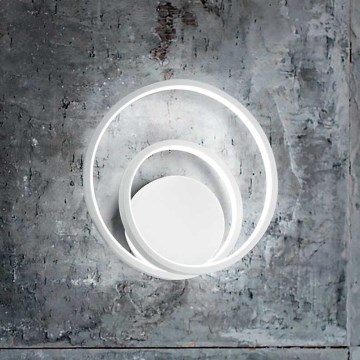 Ideal Lux - LED sieninis šviestuvas OZ LED/26W/230V CRI 90 balta