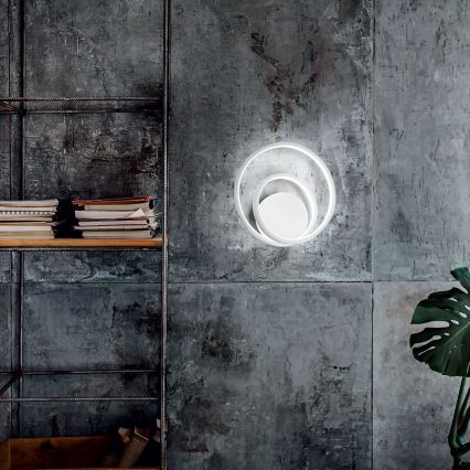 Ideal Lux - LED sieninis šviestuvas OZ LED/26W/230V CRI 90 balta