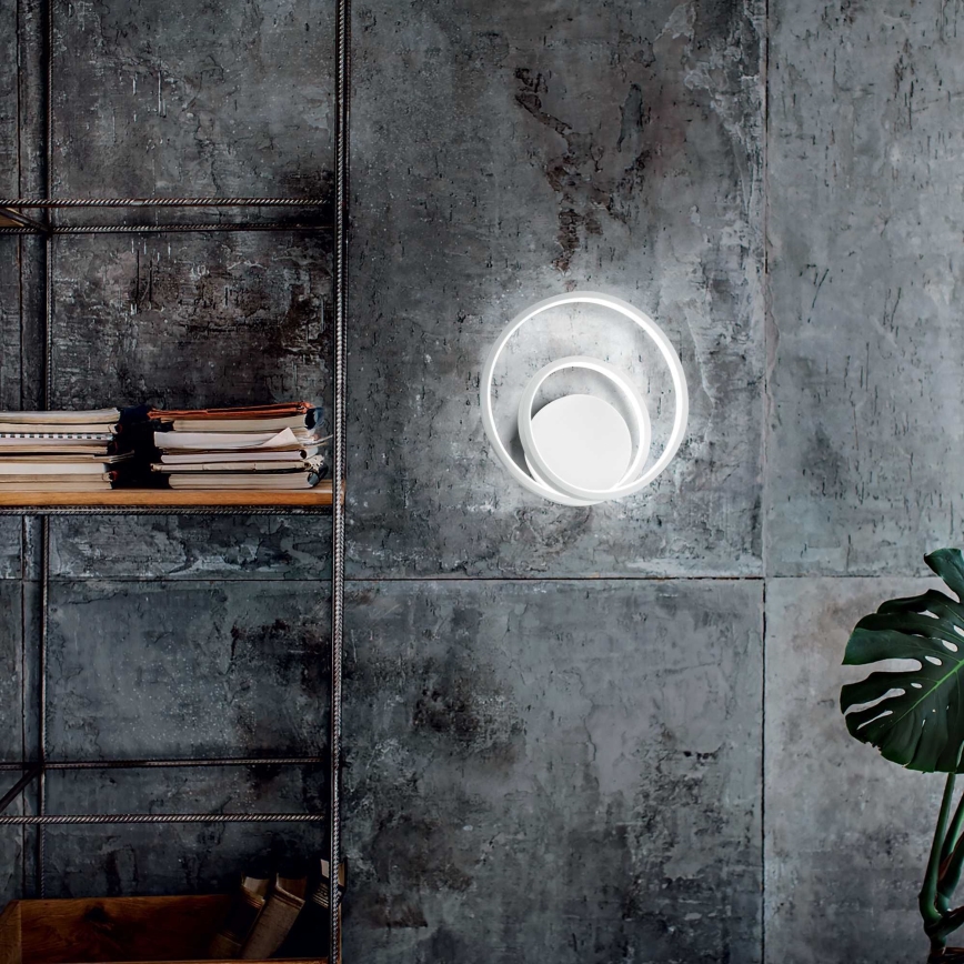 Ideal Lux - LED sieninis šviestuvas OZ LED/26W/230V CRI 90 balta