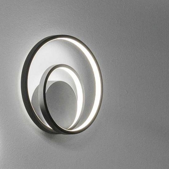 Ideal Lux - LED sieninis šviestuvas OZ LED/26W/230V CRI 90 juoda