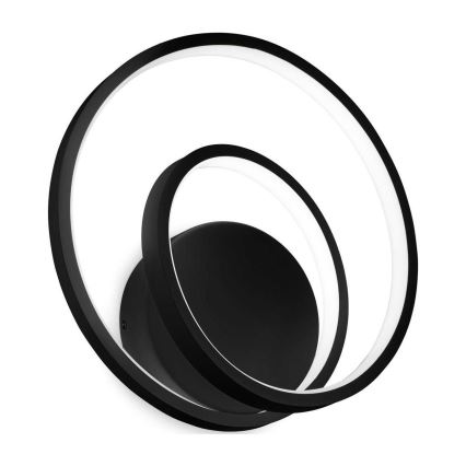 Ideal Lux - LED sieninis šviestuvas OZ LED/26W/230V CRI 90 juoda