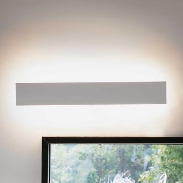 Ideal Lux - LED sieninis šviestuvas ZIG ZAG LED/23W/230V 53 cm CRI 90 balta