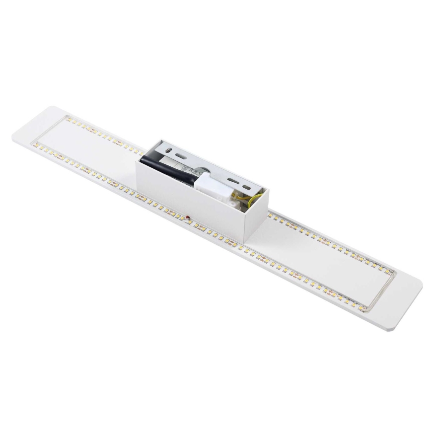 Ideal Lux - LED sieninis šviestuvas ZIG ZAG LED/23W/230V 53 cm CRI 90 balta