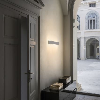 Ideal Lux - LED sieninis šviestuvas ZIG ZAG LED/30W/230V 75 cm CRI 90 balta