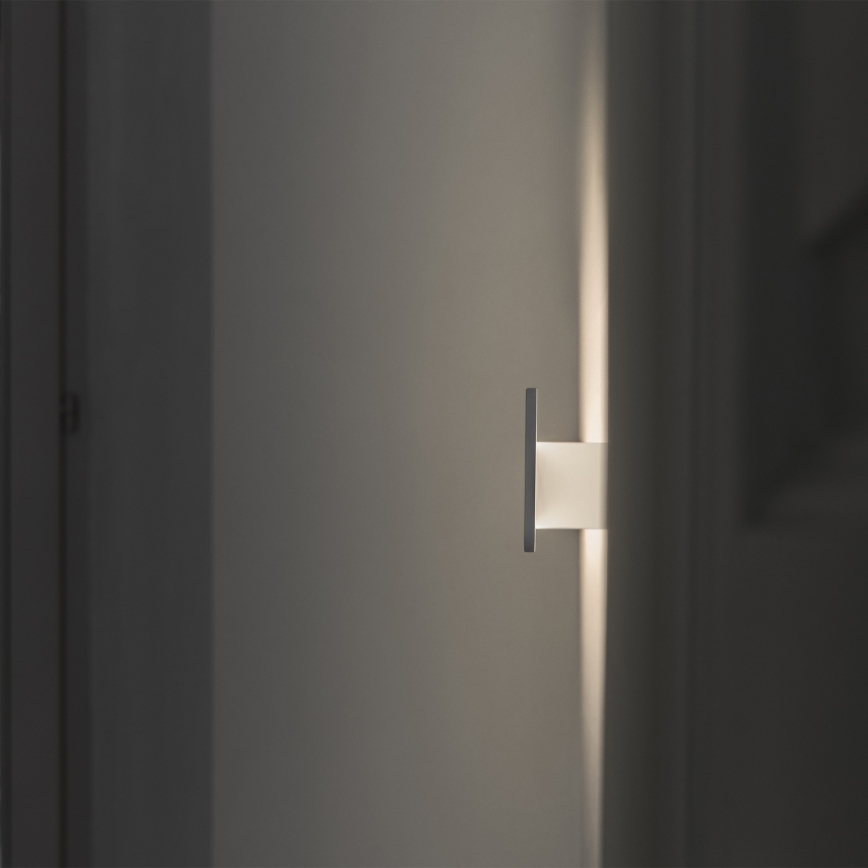 Ideal Lux - LED sieninis šviestuvas ZIG ZAG LED/30W/230V 75 cm CRI 90 balta