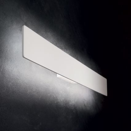 Ideal Lux - LED sieninis šviestuvas ZIG ZAG LED/30W/230V 75 cm CRI 90 balta
