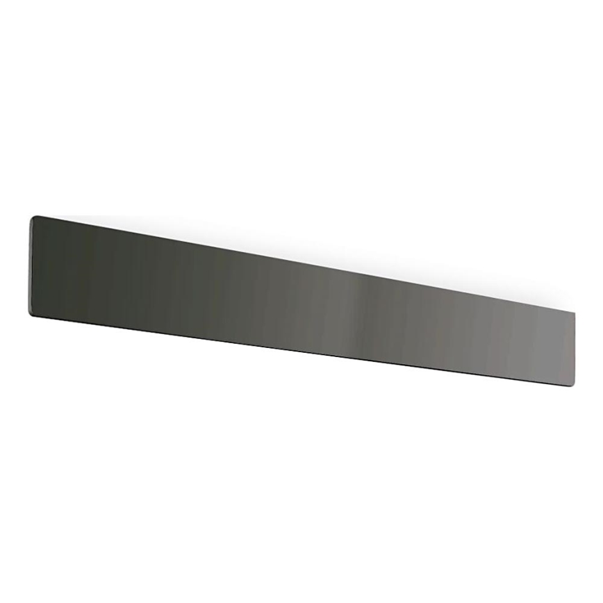 Ideal Lux - LED sieninis šviestuvas ZIG ZAG LED/30W/230V 75 cm CRI 90 juoda