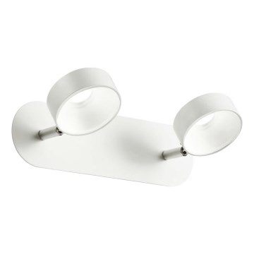 Ideal Lux - LED sieninis taškinis šviestuvas OBY 2xLED/6W/230V CRI 90 baltas