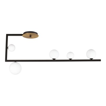 Ideal Lux - LED sietynas BIRDS 5xG9/3W/230V juoda/auksas