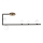 Ideal Lux - LED sietynas BIRDS 5xG9/3W/230V juoda/auksas