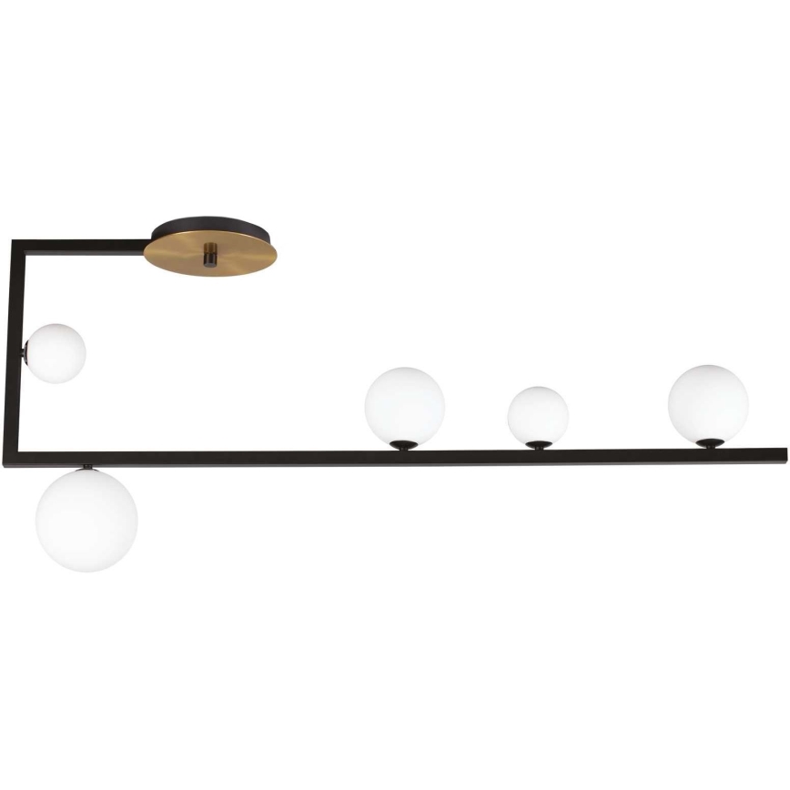 Ideal Lux - LED sietynas BIRDS 5xG9/3W/230V juoda/auksas