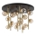 Ideal Lux - LED sietynas PERLAGE 18xG9/3W/230V diametras 70 cm auksas/dūminis