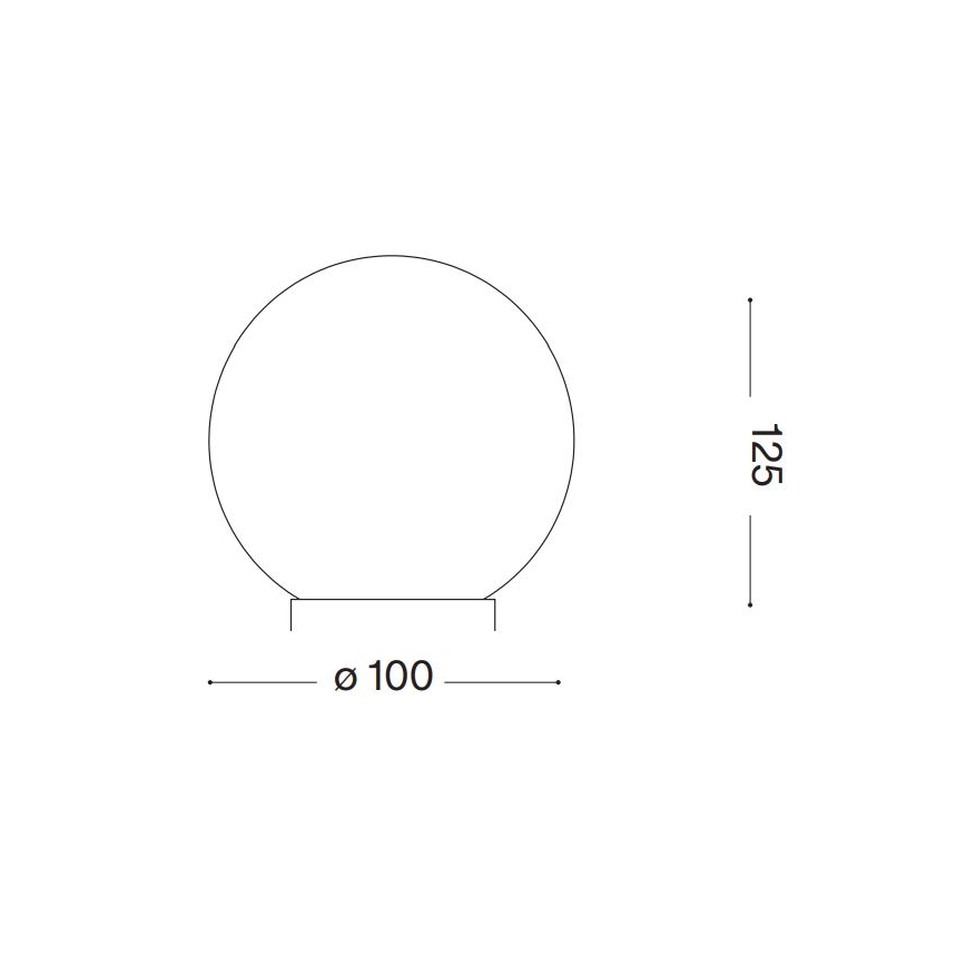 Ideal Lux - LED stalinis šviestuvas CARTA 1xG9/3W/230V diametras 10 cm balta