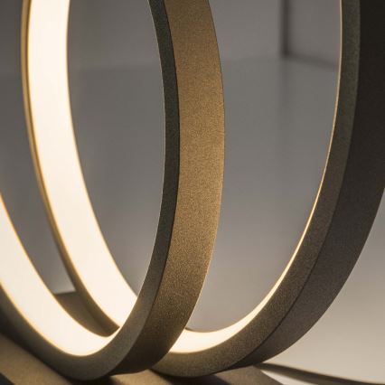 Ideal Lux - LED stalinis šviestuvas OZ LED/22W/230V CRI 90 juoda