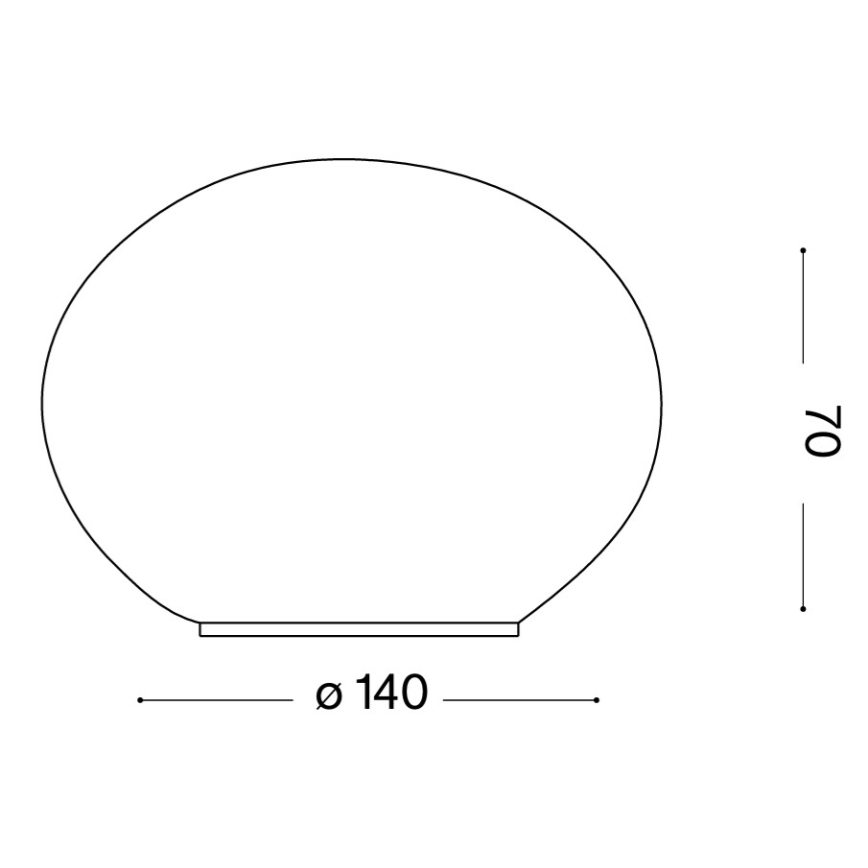 Ideal Lux - LED stalinis šviestuvas SMARTIES 1xG9/3W/230V skersmuo 14 cm baltas
