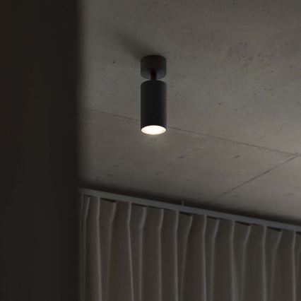 Ideal Lux - LED taškinis šviestuvas DYNAMITE 1xGU10/7W/230V CRI 90 juoda