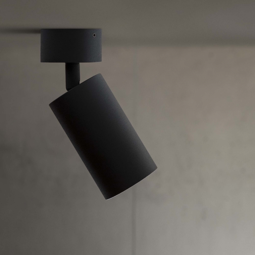 Ideal Lux - LED taškinis šviestuvas DYNAMITE 1xGU10/7W/230V CRI 90 juoda