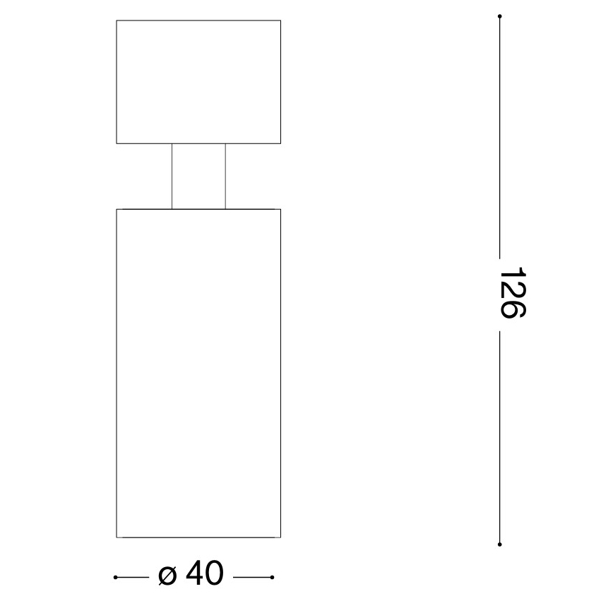 Ideal Lux - LED taškinis šviestuvas DYNAMITE 1xGU10/7W/230V CRI 90 žalvaris