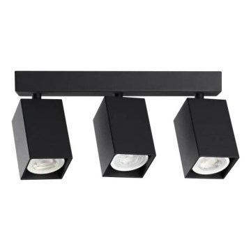 Ideal Lux - LED taškinis šviestuvas DYNAMITE 3xGU10/7W/230V CRI 90 juodas