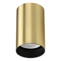 Ideal Lux - LED taškinis šviestuvas LOOK 1xGU10/7W/230V CRI 90, skersmuo 6 cm, žalvaris