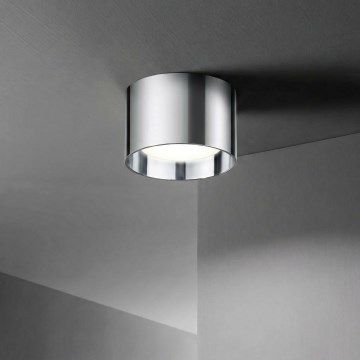 Ideal Lux - LED taškinis šviestuvas SPIKE 1xGX53/9W/230V skersmuo 10 cm blizgus chromas