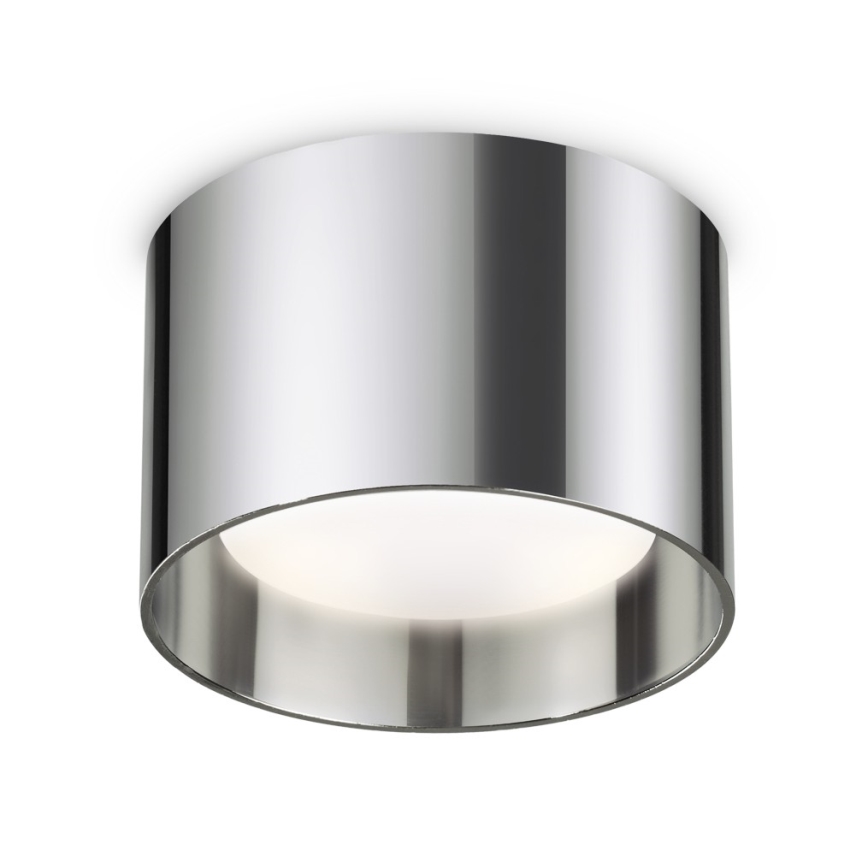 Ideal Lux - LED taškinis šviestuvas SPIKE 1xGX53/9W/230V skersmuo 10 cm blizgus chromas