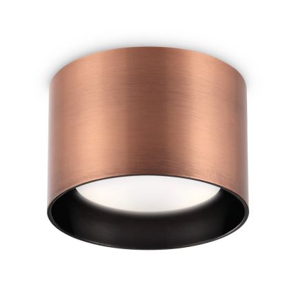 Ideal Lux - LED taškinis šviestuvas SPIKE 1xGX53/9W/230V, skersmuo 10 cm, vario spalvos