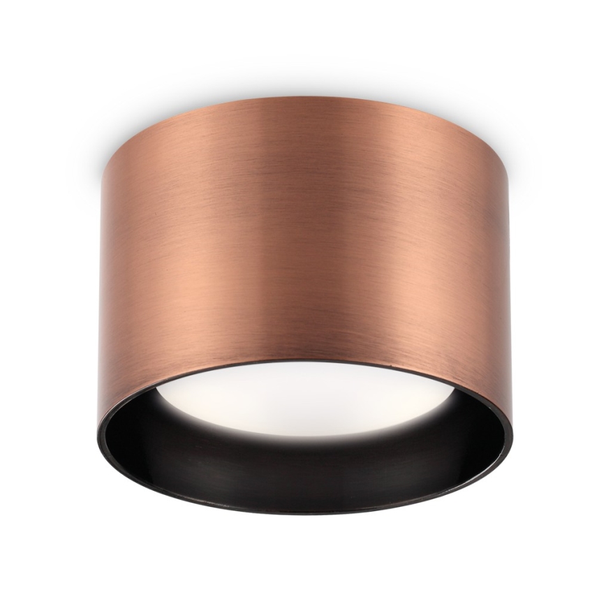 Ideal Lux - LED taškinis šviestuvas SPIKE 1xGX53/9W/230V, skersmuo 10 cm, vario spalvos