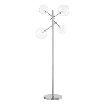 Ideal Lux - LED toršeras EQUINOXE 4xG4/2W/230V blizgus chromas/permatoma