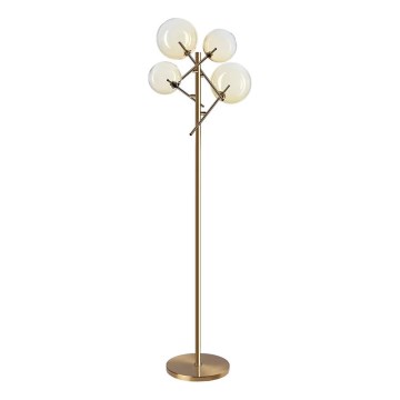 Ideal Lux - LED toršeras EQUINOXE 4xG4/2W/230V žalvaris/dūminis
