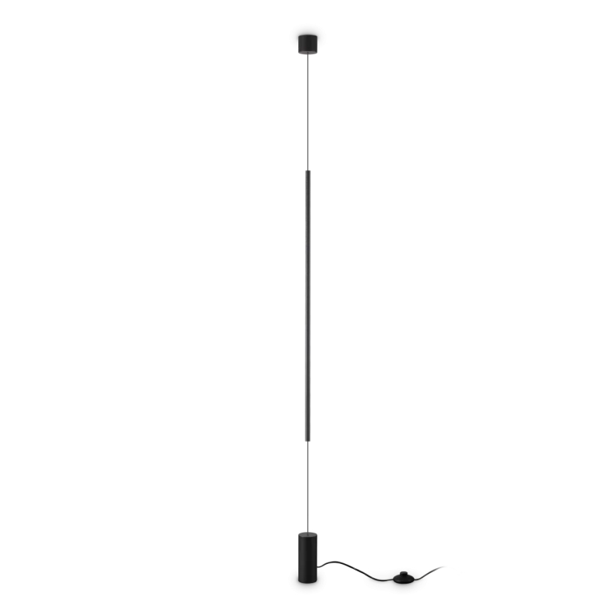 Ideal Lux - LED toršeras FILO LED/14W/230V 2700K CRI 90 juoda