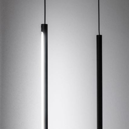 Ideal Lux - LED toršeras FILO LED/14W/230V 2700K CRI 90 juoda