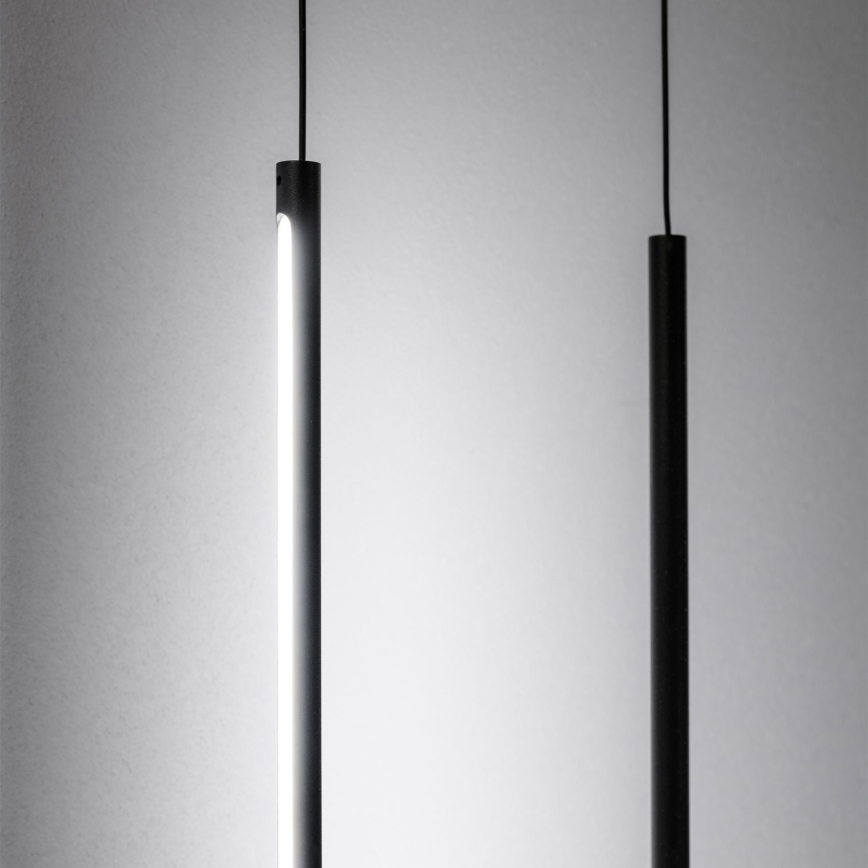 Ideal Lux - LED toršeras FILO LED/14W/230V 2700K CRI 90 juoda
