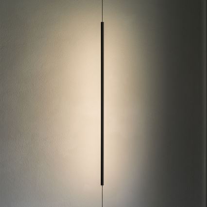 Ideal Lux - LED toršeras FILO LED/14W/230V 2700K CRI 90 juoda