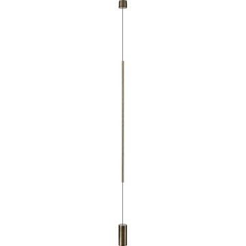 Ideal Lux - LED toršeras FILO LED/14W/230V 2700K CRI 90 žalvaris