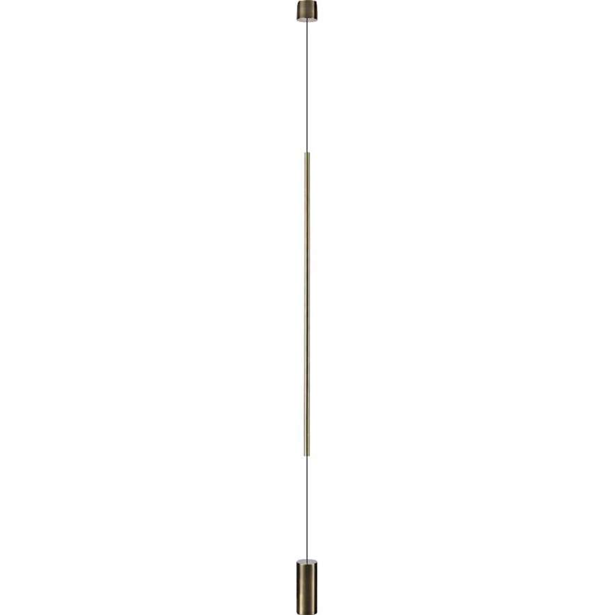 Ideal Lux - LED toršeras FILO LED/14W/230V 2700K CRI 90 žalvaris
