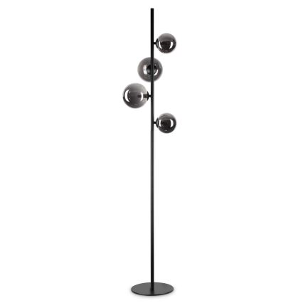 Ideal Lux - LED toršeras PERLAGE 4xG9/3W/230V juoda/dūminis