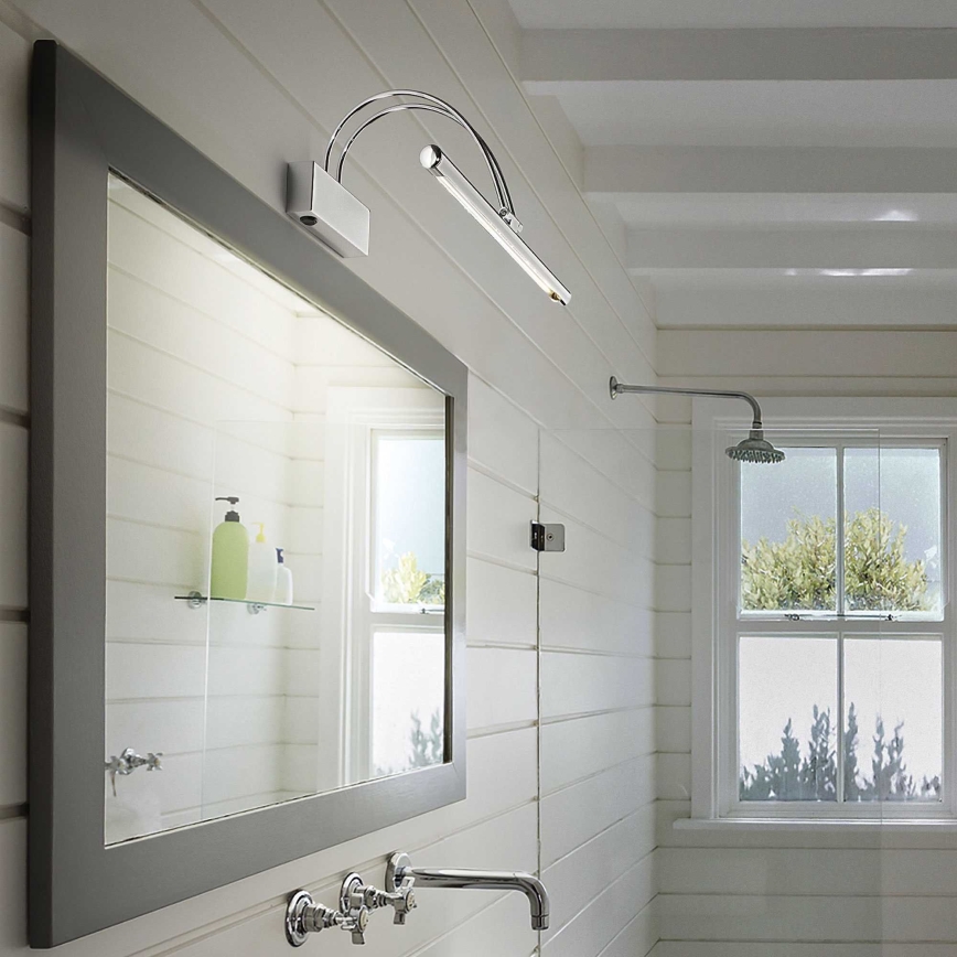 Ideal Lux - LED šviestuvas paveikslams MIRROR LED/4,62W/230V blizgus chromas
