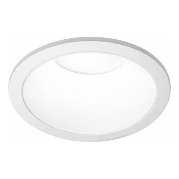 Ideal Lux - LED vonios kambario įleidžiamasis šviestuvas GAME TRIM, 11 W, 230 V, 3000 K, CRI 90, Ø 8,5 cm, IP65, baltas