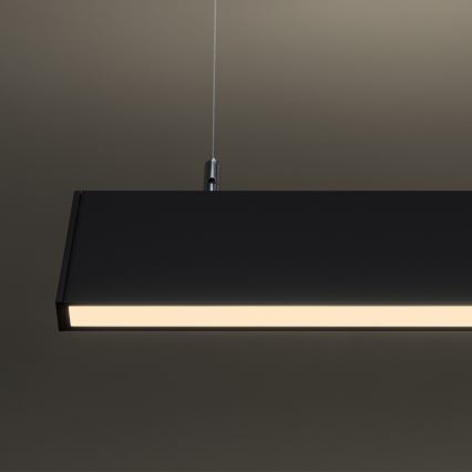 Ideal Lux - LINUS pakabinamas LED liustras ant laido LED/32W/230V 3000K CRI 90 120 cm juodas