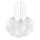 Ideal Lux - Liustra ant laido MAPA 11xE14/40W/230V, skersmuo 58 cm, balta