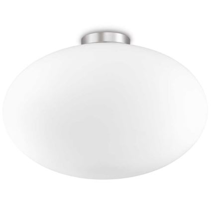 Ideal Lux - Lubinis šviestuvas CANDY 1xE27/42W/230V diametras 40 cm balta